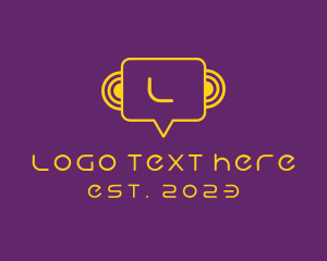 App - Connection Chat App logo design