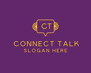 Connection Chat App logo design