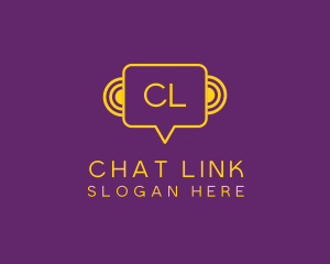 Connection Chat App logo design