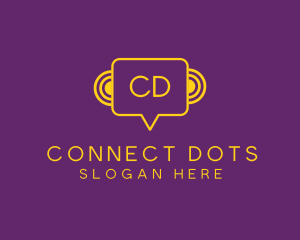 Connection Chat App logo design