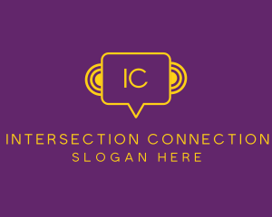 Connection Chat App logo design