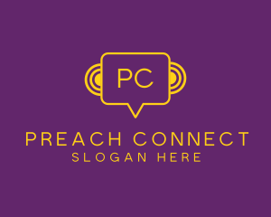 Connection Chat App logo design