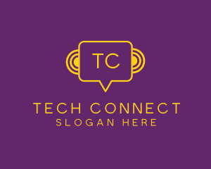 Connection Chat App logo design