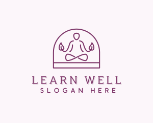 Meditation Wellness Yoga logo design