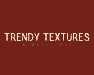 Brush Texture Business logo design