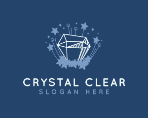 Glamorous Diamond Gem logo design