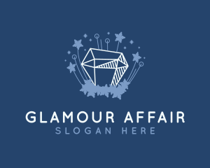 Glamorous Diamond Gem logo