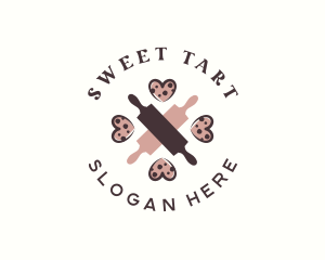 Heart Cookie Bakeshop logo design