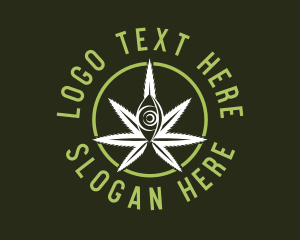 Medicinal Marijuana Eye logo