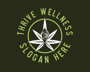 Medicinal Marijuana Eye logo