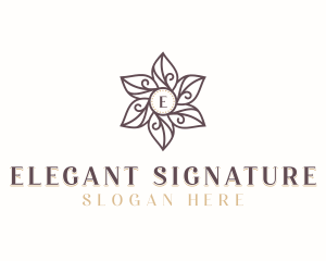 Flower Boutique Florist logo design