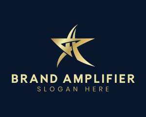 Modern Star Advertising logo design