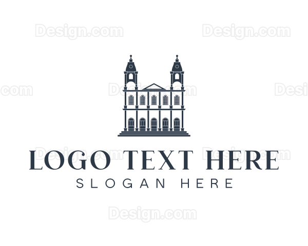 Historical Landmark Structure Logo