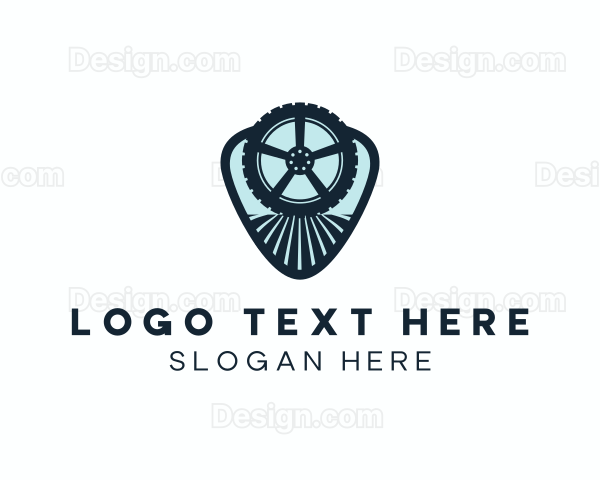 Car Tire Garage Logo