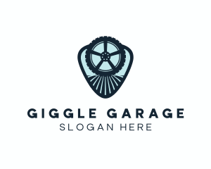 Car Tire Garage logo design