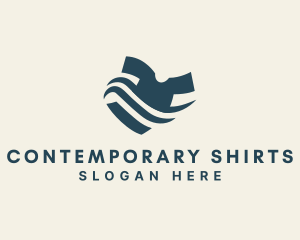 Shirt Garment Laundry logo design