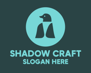 Blue Penguin Silhouette logo