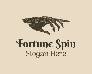 Fortune Telling Hand logo design