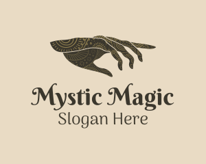 Fortune Telling Hand logo design