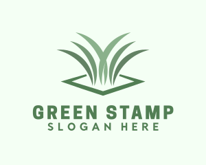 Green Grass Gardening logo design