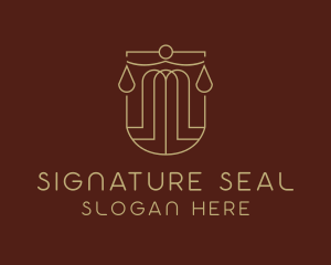 Law Scale Notary logo