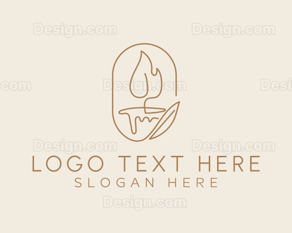 Scented Candle Light Logo