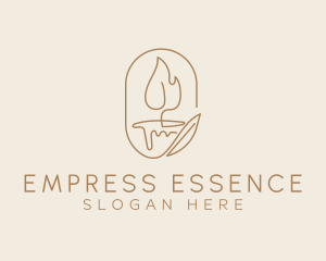 Scented Candle Light  logo design