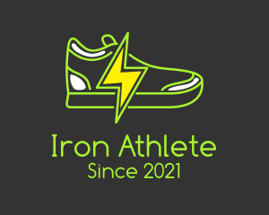 Lightning Bolt Shoes logo design