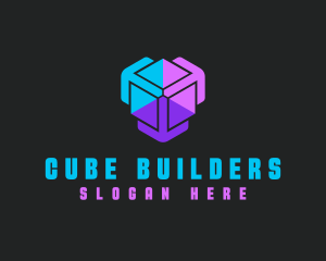 Cube Software Programmer logo design