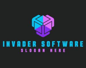 Cube Software Programmer logo design