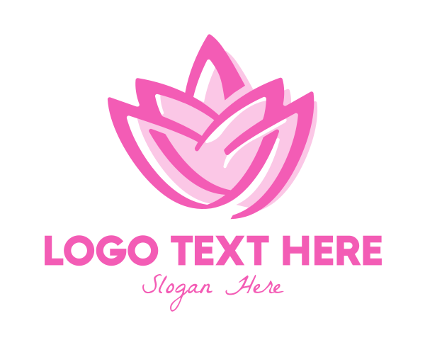 Lotus logo example 4
