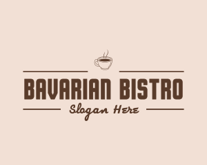 Coffee Bistro Cafeteria logo design