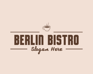 Coffee Bistro Cafeteria logo design