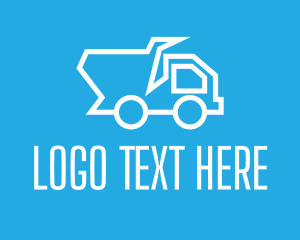 Dump Truck Construction logo