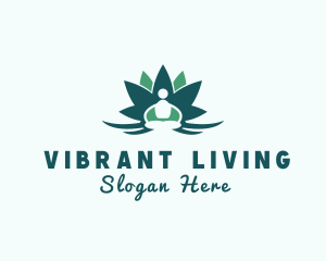 Healthy Lifestyle Yoga logo