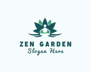 Healthy Lifestyle Yoga logo design