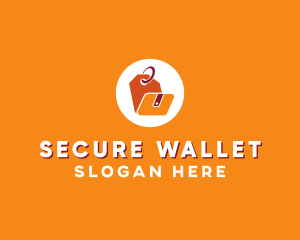 Price Tag Wallet logo design