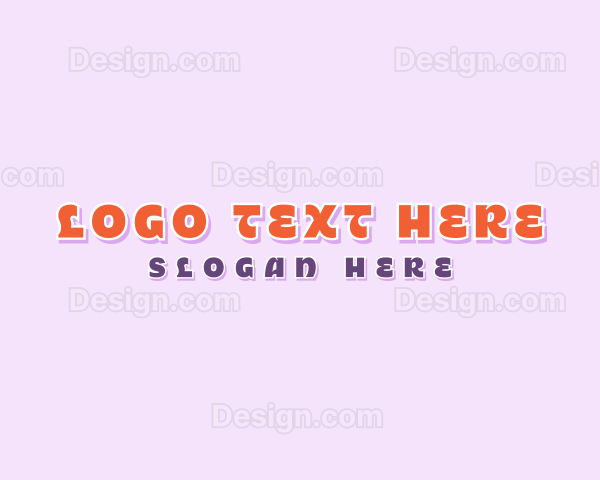 Quirky Playful Company Logo