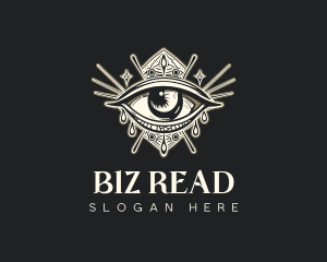 Mystical Oracle Eye logo design