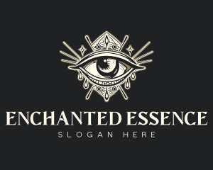 Mystical Oracle Eye logo design