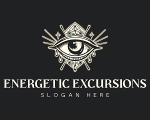 Mystical Oracle Eye logo design