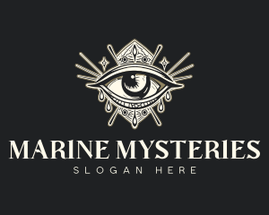 Mystical Oracle Eye logo design