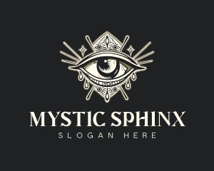 Mystical Oracle Eye logo design