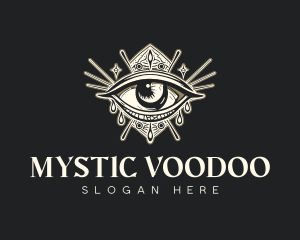 Mystical Oracle Eye logo design