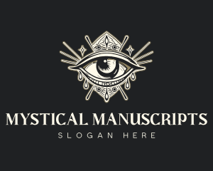 Mystical Oracle Eye logo design