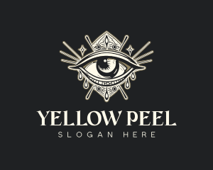 Mystical Oracle Eye logo design