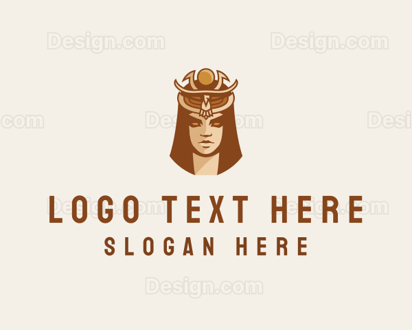 Egypt Ancient Queen Logo