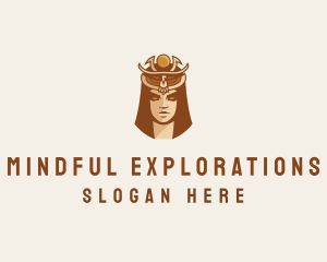 Egypt Ancient Queen logo