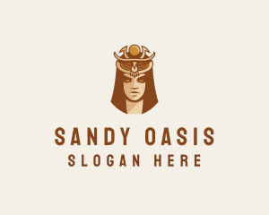 Egypt Ancient Queen logo design