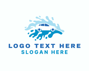 Vehicle Cleaning Water  Logo